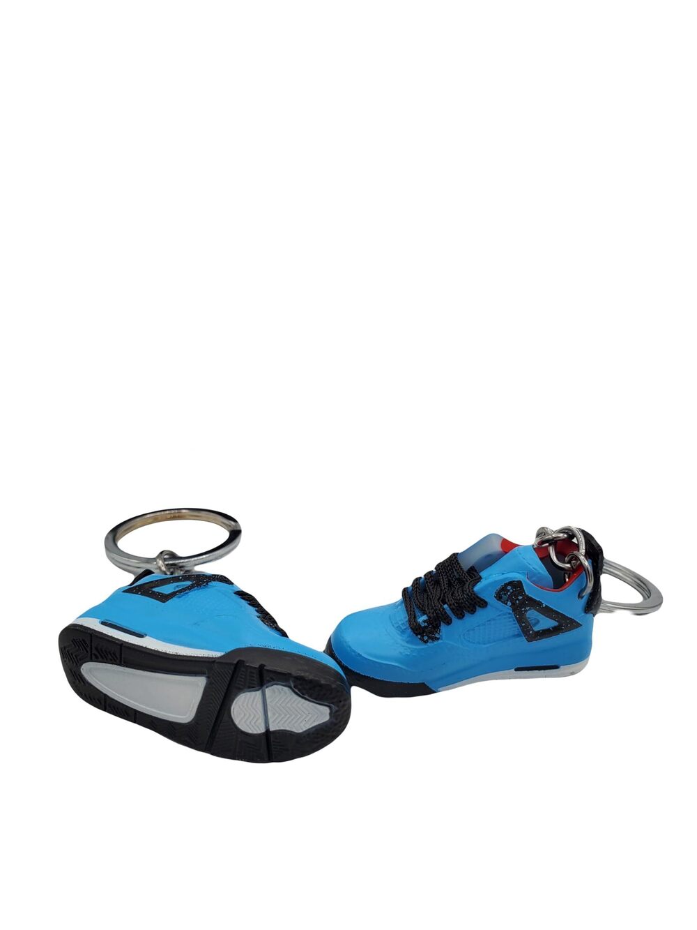 6963 MINI 3D 2 PAIR sneaker keychain with mini shoe box included J's 4 TS
